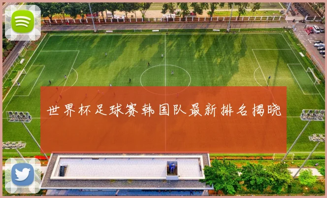 世界杯足球赛韩国队最新排名揭晓